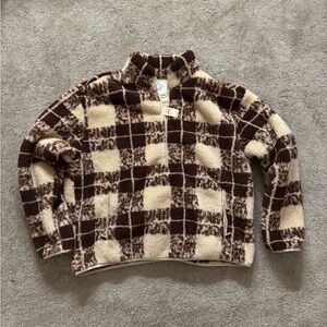 Aerie Fuzzy sherpa jacket